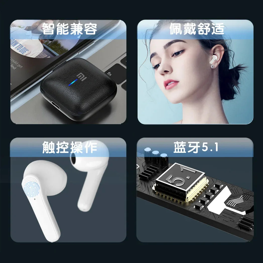 🎧 Xiaomi JS59 Auriculares TWS Bluetooth MIJIA, HiFi inalámbricos, con micrófono, reducción de ruido y deporte