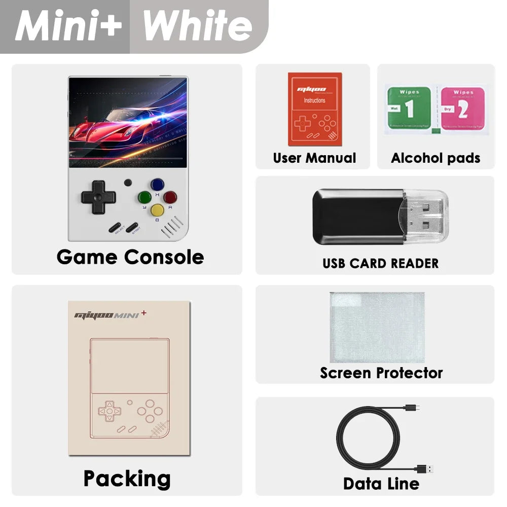 🎮 MIYOO Mini Plus V2 Consola Retro Portátil | Pantalla IPS | Sistema Linux