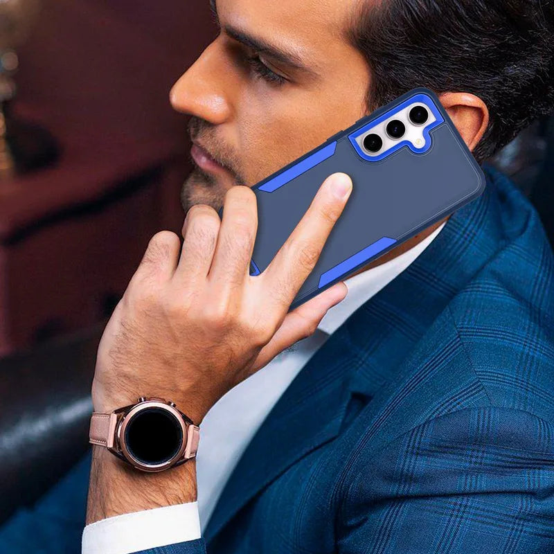 📱 Funda Galaxy S24 FE/S24 Ultra/S24 Plus | Bumper híbrido mate, diseño antigolpes