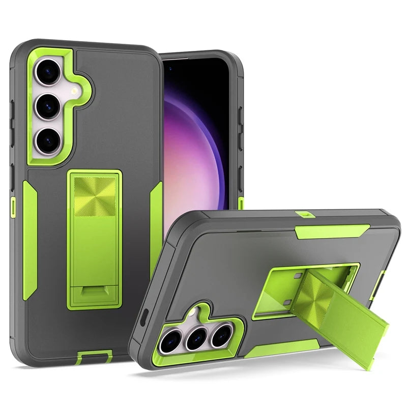 📱 Funda Galaxy S24/S24 Plus/S24 Ultra | Bumper híbrido mate con protección de cámara