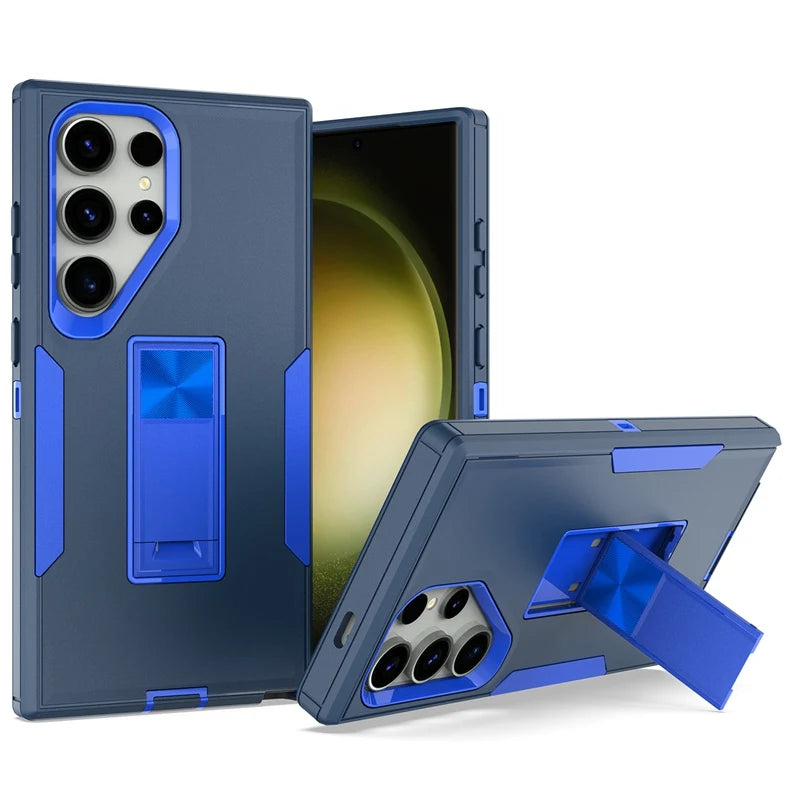 📱 Funda Galaxy S24/S24 Plus/S24 Ultra | Bumper híbrido mate con protección de cámara