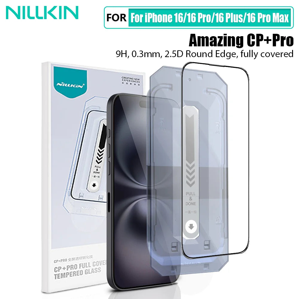 📱 Protector Pantalla iPhone 15 / 15 Pro Max / 13 Pro Max | CP+Pro / H+Pro Vidrio Templado | Nillkin