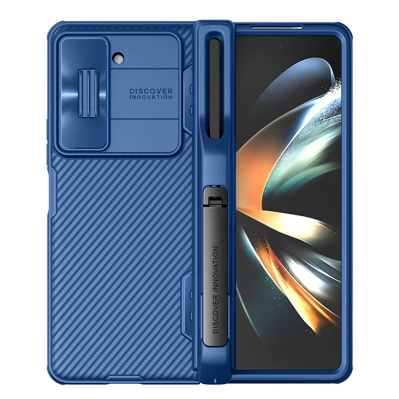 📱 Funda Galaxy Z Fold 5 con S Pen Protección Cámara Deslizable Nillkin