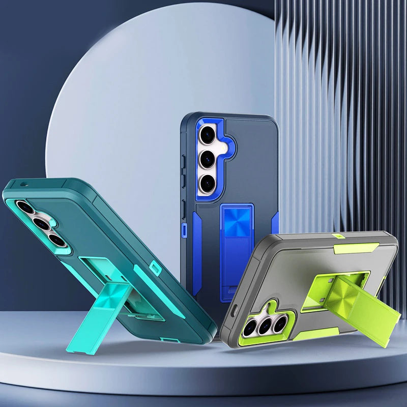 📱 Funda Galaxy S24/S24 Plus/S24 Ultra | Bumper híbrido mate con protección de cámara