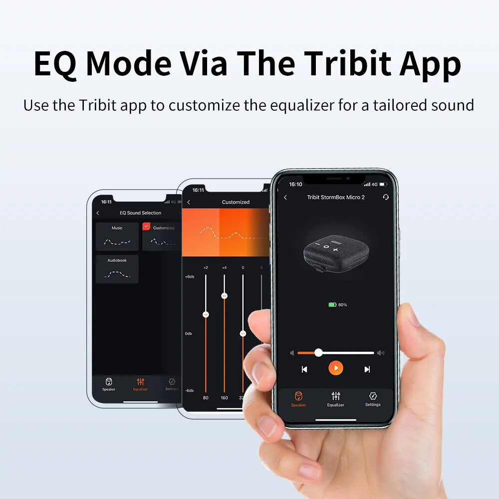 🔊 Tribit StormBox Micro 2 – Altavoz Bluetooth Portátil con Sonido Potente y Bajo Profundo
