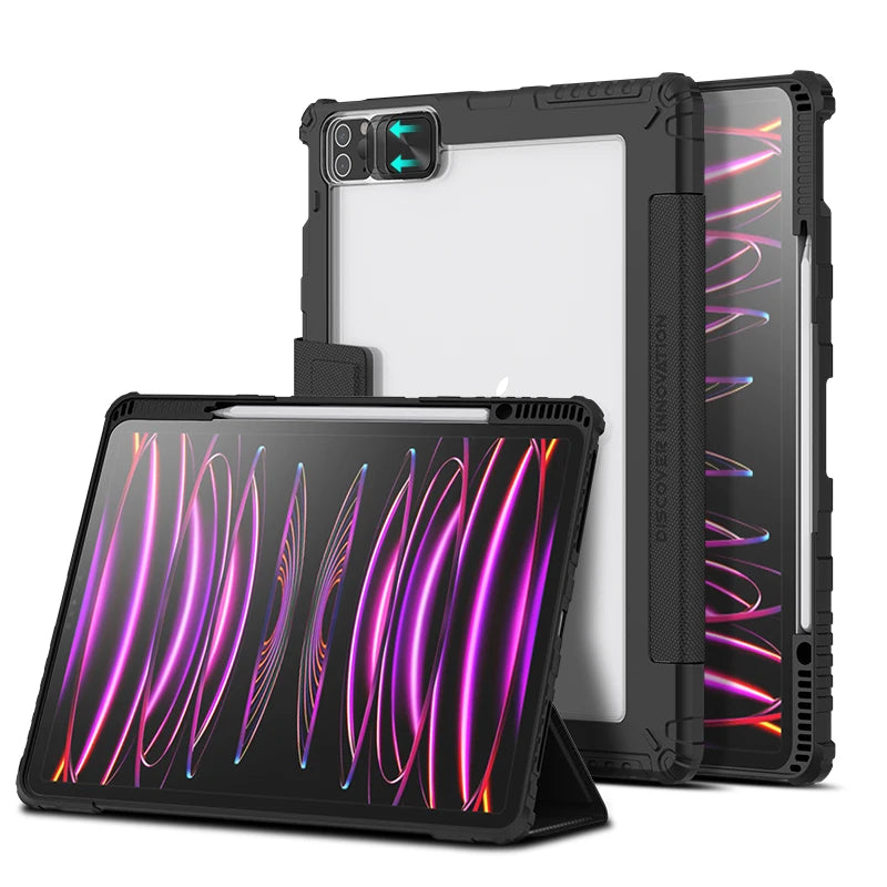 📱 Funda iPad Pro 12.9 2022/2021 Magnética para iPad Pro 11 2022/2021 con Protección de Cámara y Porta Lápiz Nillkin