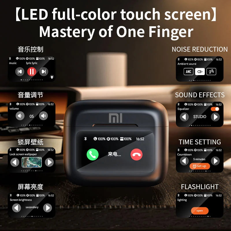 🎧 Xiaomi LX-20 Auriculares Bluetooth 5.4 ANC+ENC, TWS, HiFi estéreo, para gaming, deportivos con reducción de ruido