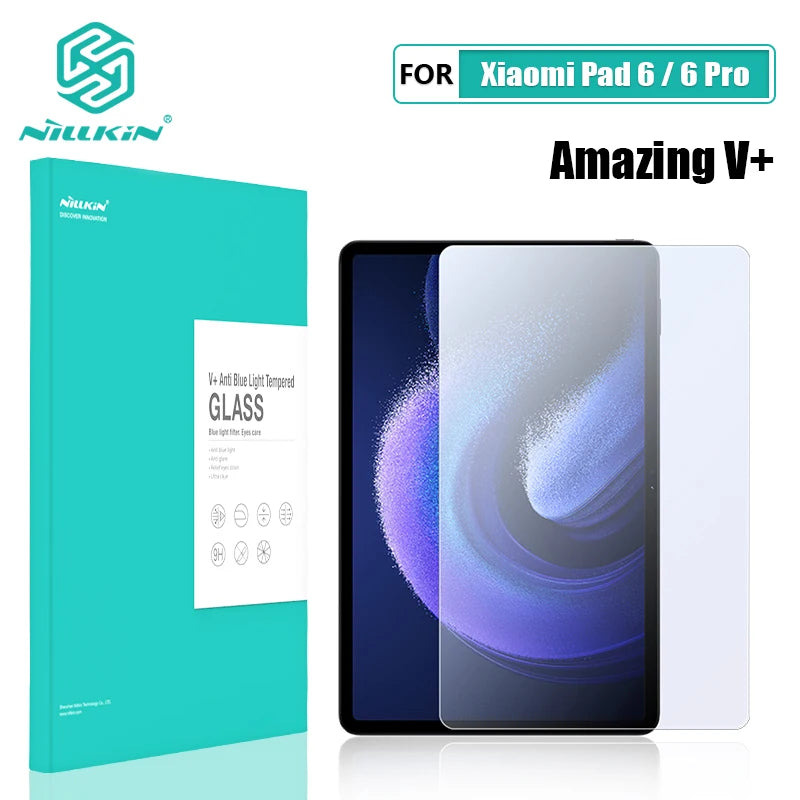 📱 Protector Pantalla Xiaomi Pad 6 Pro | H+ Antiexplosión con Filtro de Luz Azul | Nillkin