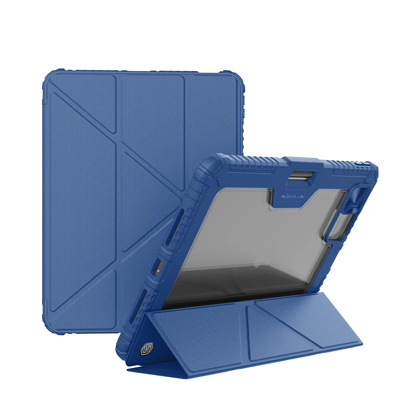 📱 Funda iPad Pro 13 / Pro 11 2024 / Air 13 2025 | Plegable Multiángulo con Protección de Cámara | Nillkin