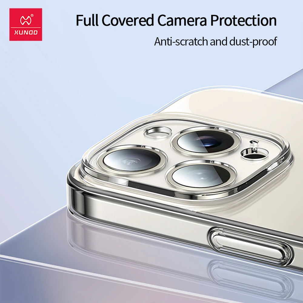 📱 Funda Magnética Transparente para iPhone 16 Pro Max / 16 Pro