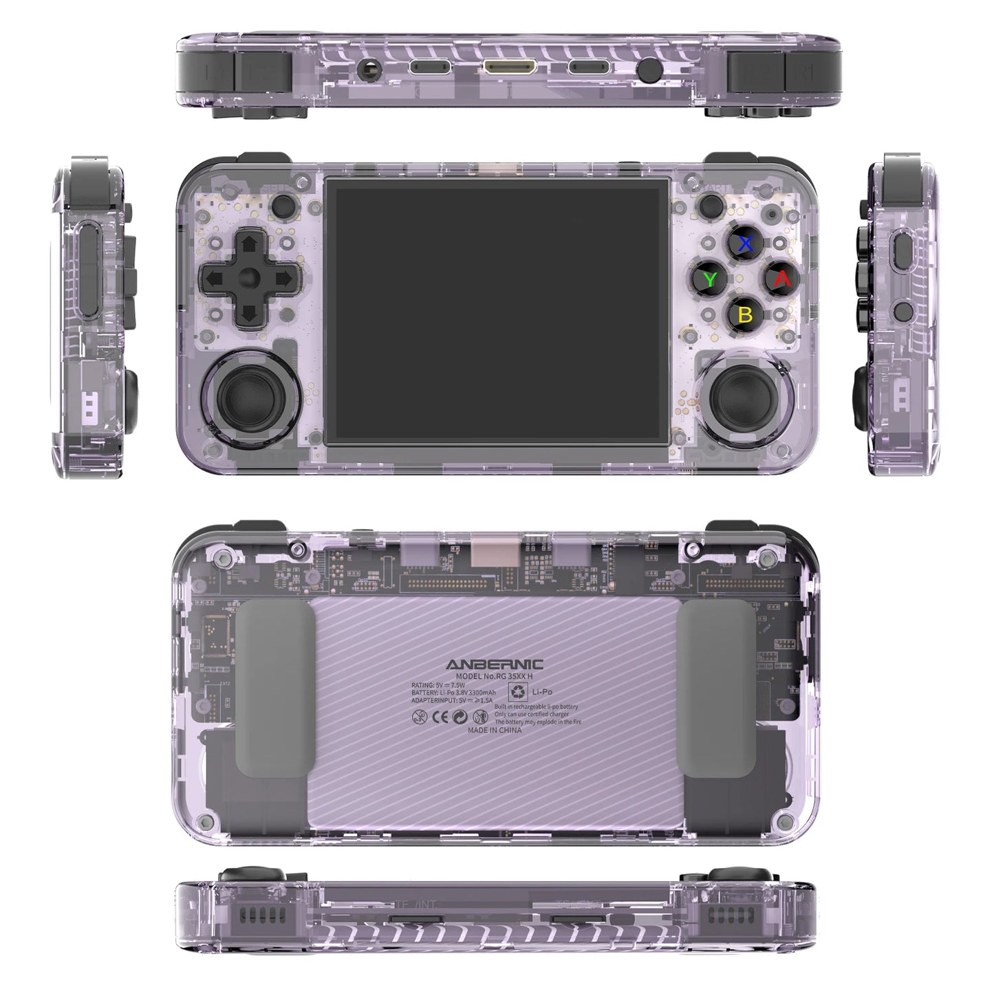 🎮 ANBERNIC RG35XX H – Consola Retro Portátil con Pantalla IPS 3.5"