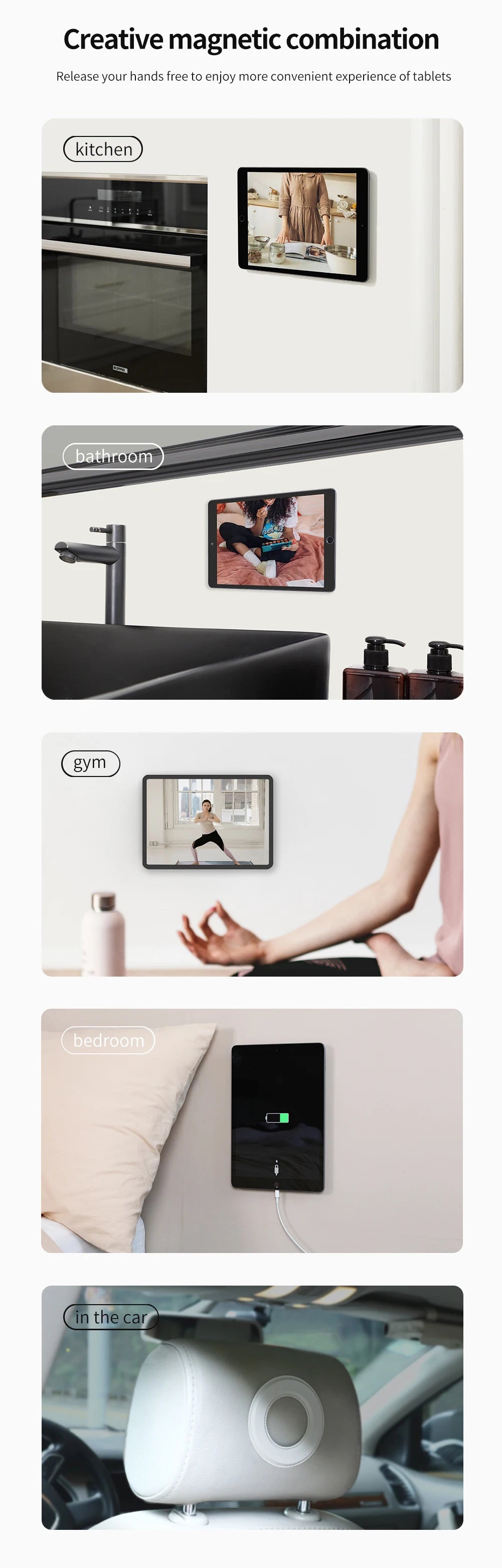 📱 Soporte Magnético iPad Pro 12.9 / iPad Pro 11 | Adhesivo para Pared y Auto | Nillkin