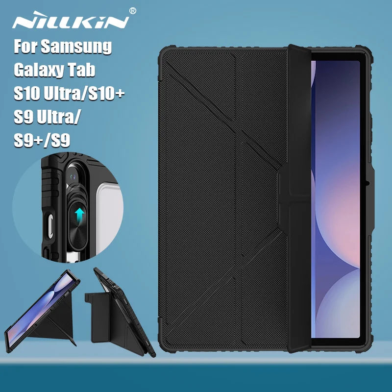 📱 Funda Galaxy Tab S10/S9 Ultra Magnética Multiángulo Plegable con Protección Cámara Nillkin