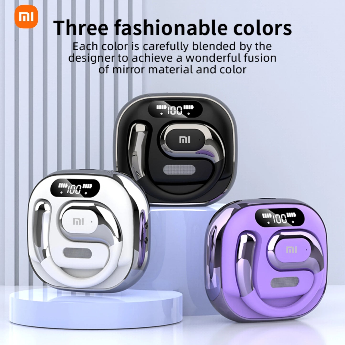 🎧 Xiaomi K02 Auriculares Bluetooth 5.5 con inteligencia artificial, traducción cruzada, OWS deportivos y de larga duración
