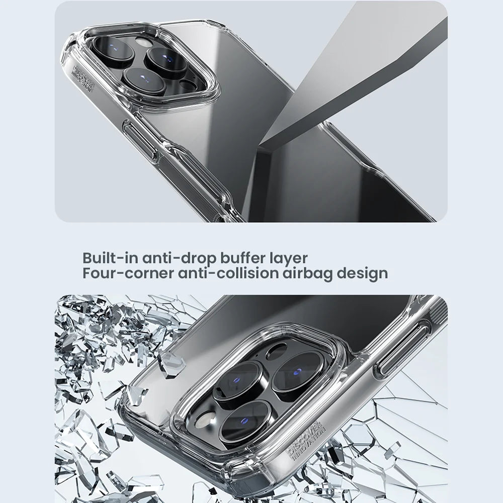 📱 Funda iPhone 16 Pro Max | Nature TPU Transparente Suave | Nillkin