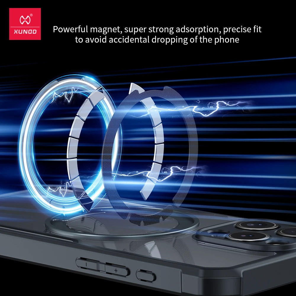 📱 Funda con Soporte Magnético para iPhone 16 / 15 Pro Max / 13 / 14 / 16 Pro / 16 Plus