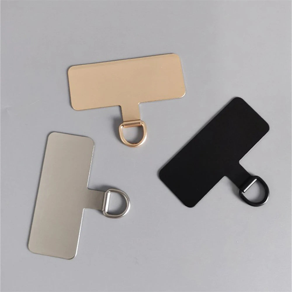 🎀 Clip ultradelgado de acero inoxidable – Parche universal anticaída con película anti-rayaduras