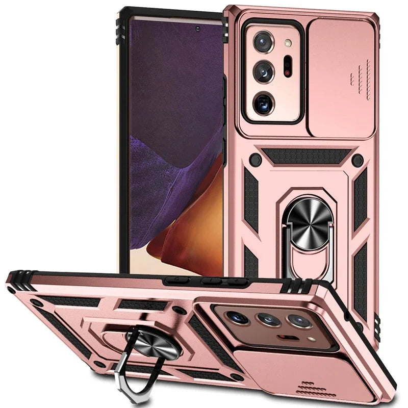 📱 Funda Galaxy Note 20 Ultra | Ring Armor con soporte y protección de cámara