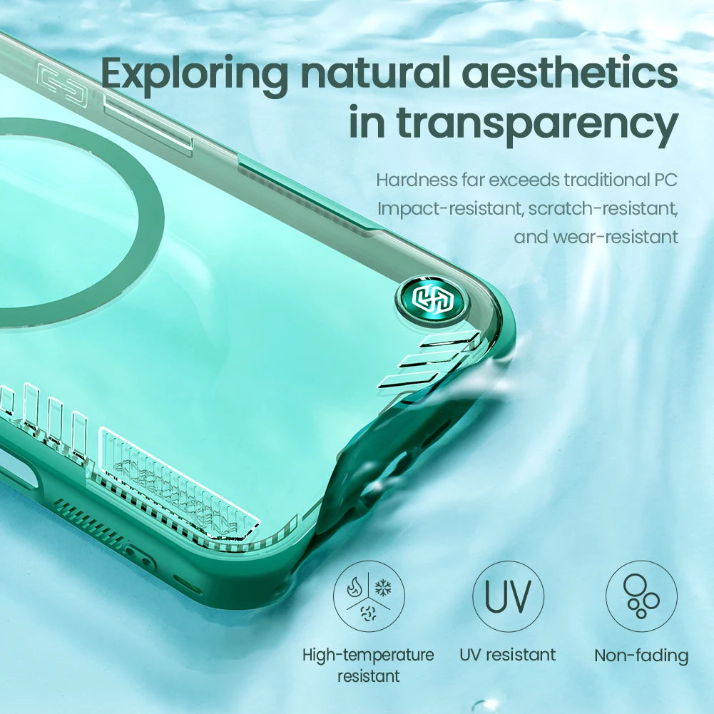 📱 Funda iPhone 16 Pro Max | Iceblade Prop Magsafe con Soporte de Lente Ecológica | Nillkin