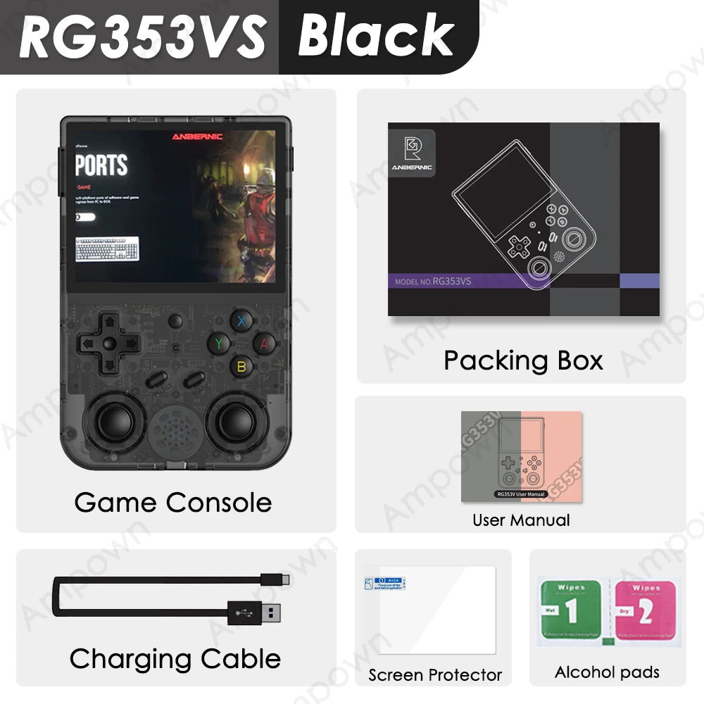 🎮 ANBERNIC RG353V / RG353VS Consola Portátil Retro | Pantalla IPS 3.5'' + HDMI | Linux + Android