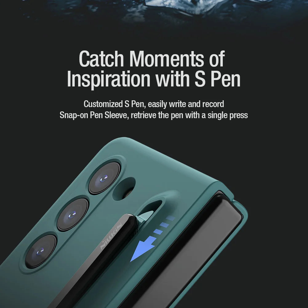 📱 Funda Galaxy Z Fold 6 5G con S Pen Stylus Flex Pure Plegable Liquid Silicone Cover Nillkin