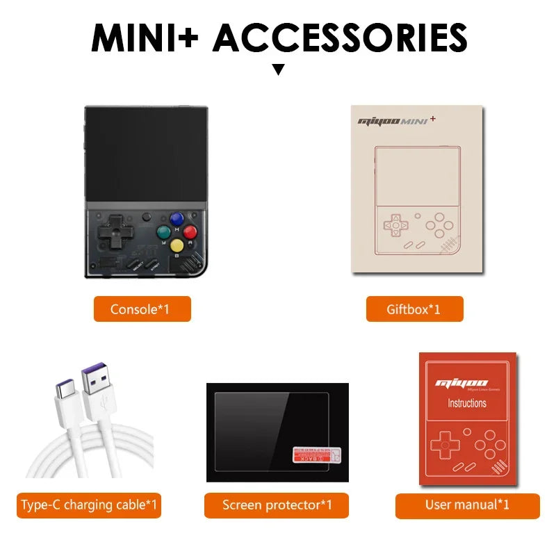 🎮 MIYOO Mini Plus V2 Consola Retro Portátil | Pantalla IPS | Sistema Linux