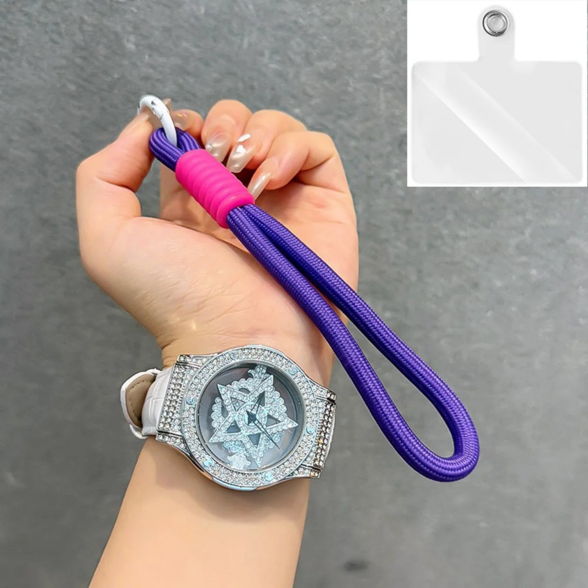 🎀 Pulsera Universal de Nylon – Correa para celular, cámara o llaves, ideal como regalo, resistente y versátil