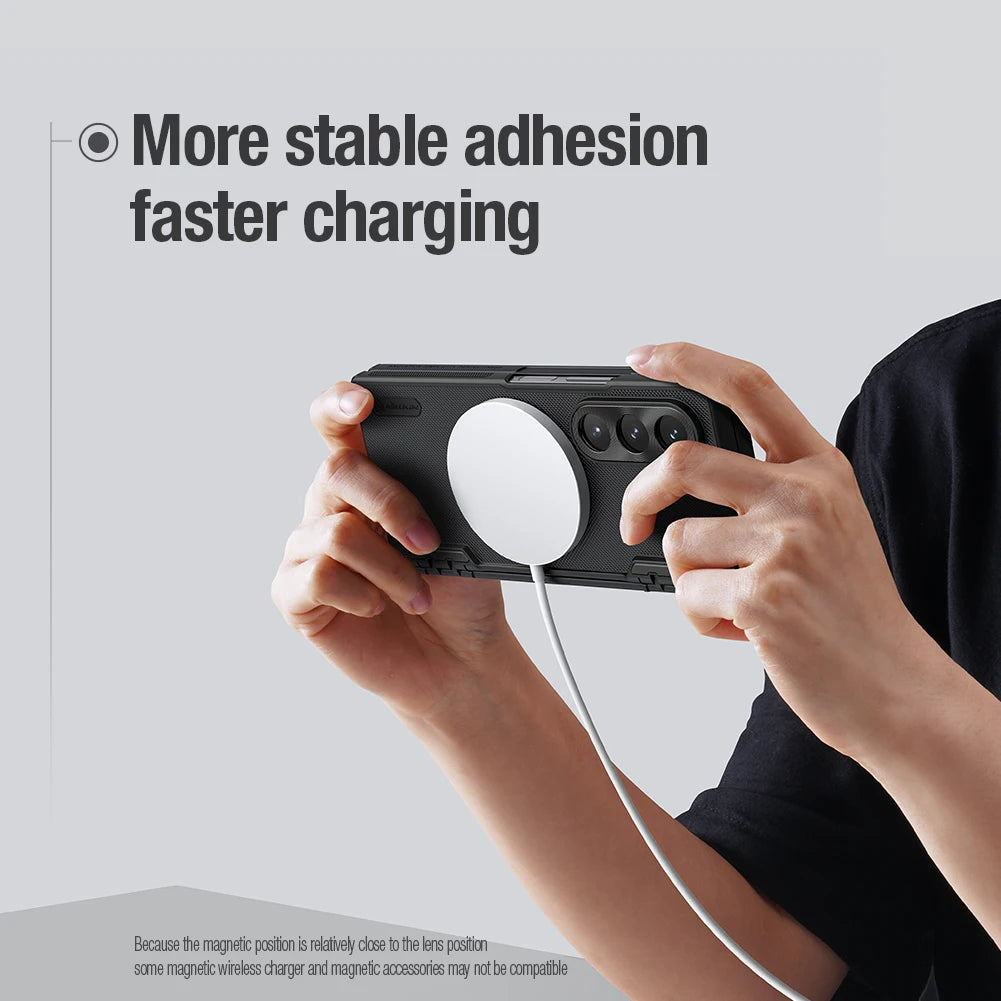 📱 Funda Galaxy Z Fold 6 5G | Magsafe Antigolpes Antihuellas | Nillkin