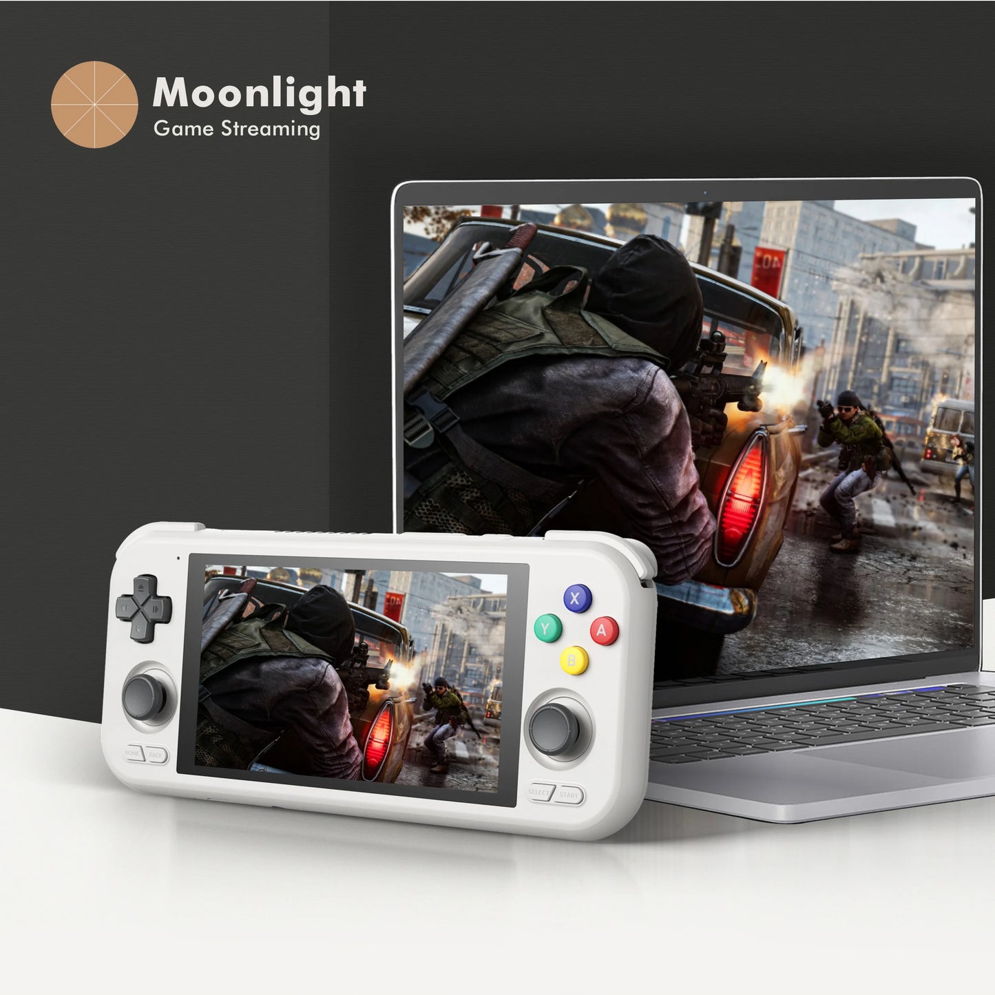 🎮 Retroid Consola Portátil Pocket4 Pro | Pantalla Táctil IPS 4.7'' Android 13 Juegos Retro - Carga Rápida 18W