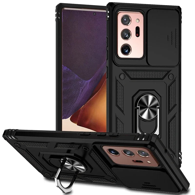 📱 Funda Galaxy Note 20 Ultra | Ring Armor con soporte y protección de cámara