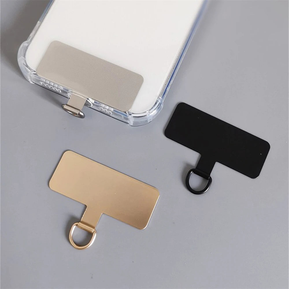 🎀 Clip ultradelgado de acero inoxidable – Parche universal anticaída con película anti-rayaduras