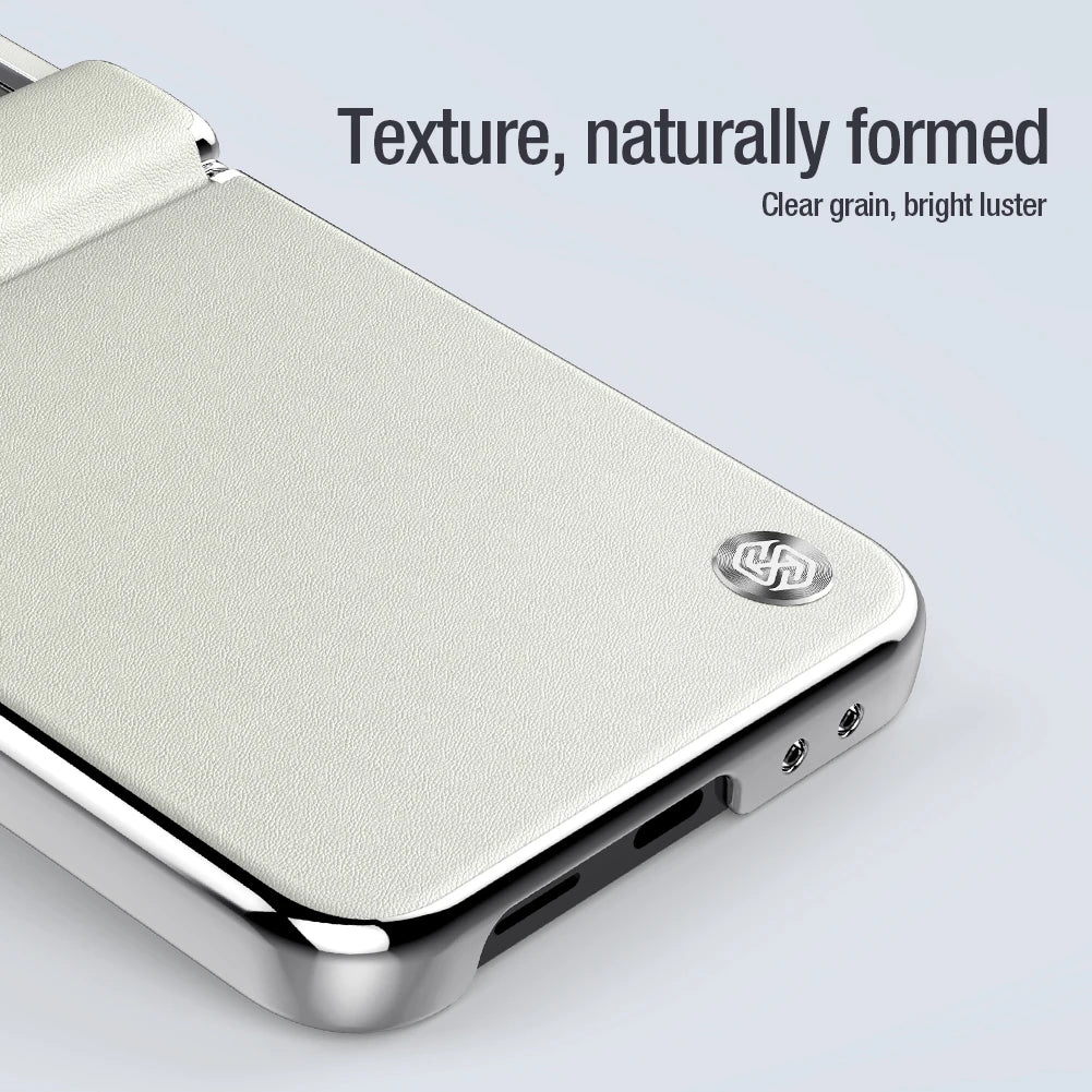 📱 Funda Galaxy Z Flip 6 5G | Cuero Premium Antigolpes Plegable | Nillkin