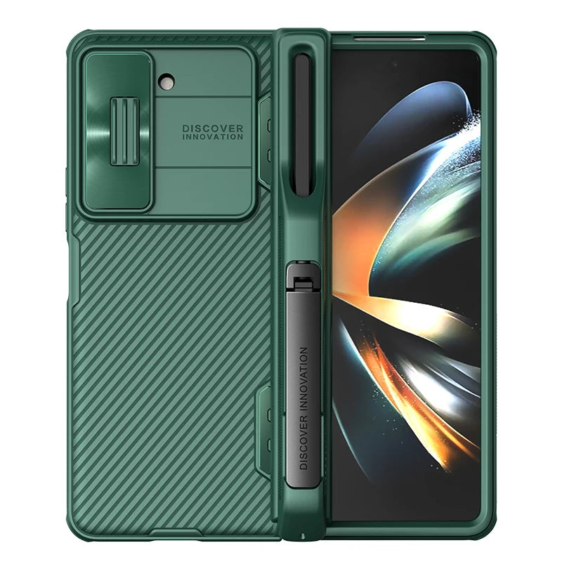 📱 Funda Galaxy Z Fold 5 con S Pen Protección Cámara Deslizable Nillkin