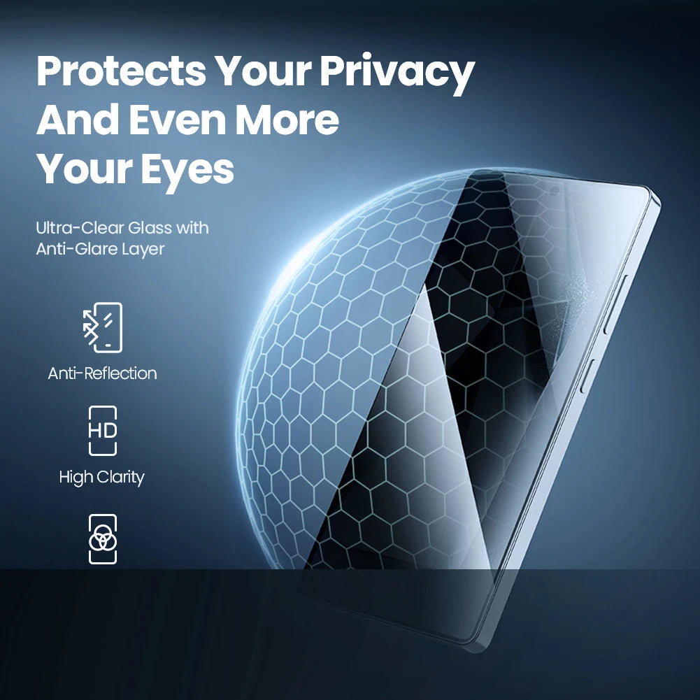 📱 Protector Pantalla Galaxy S25 Ultra / S25+ | Anti-Peeping a Prueba de Polvo | Nillkin