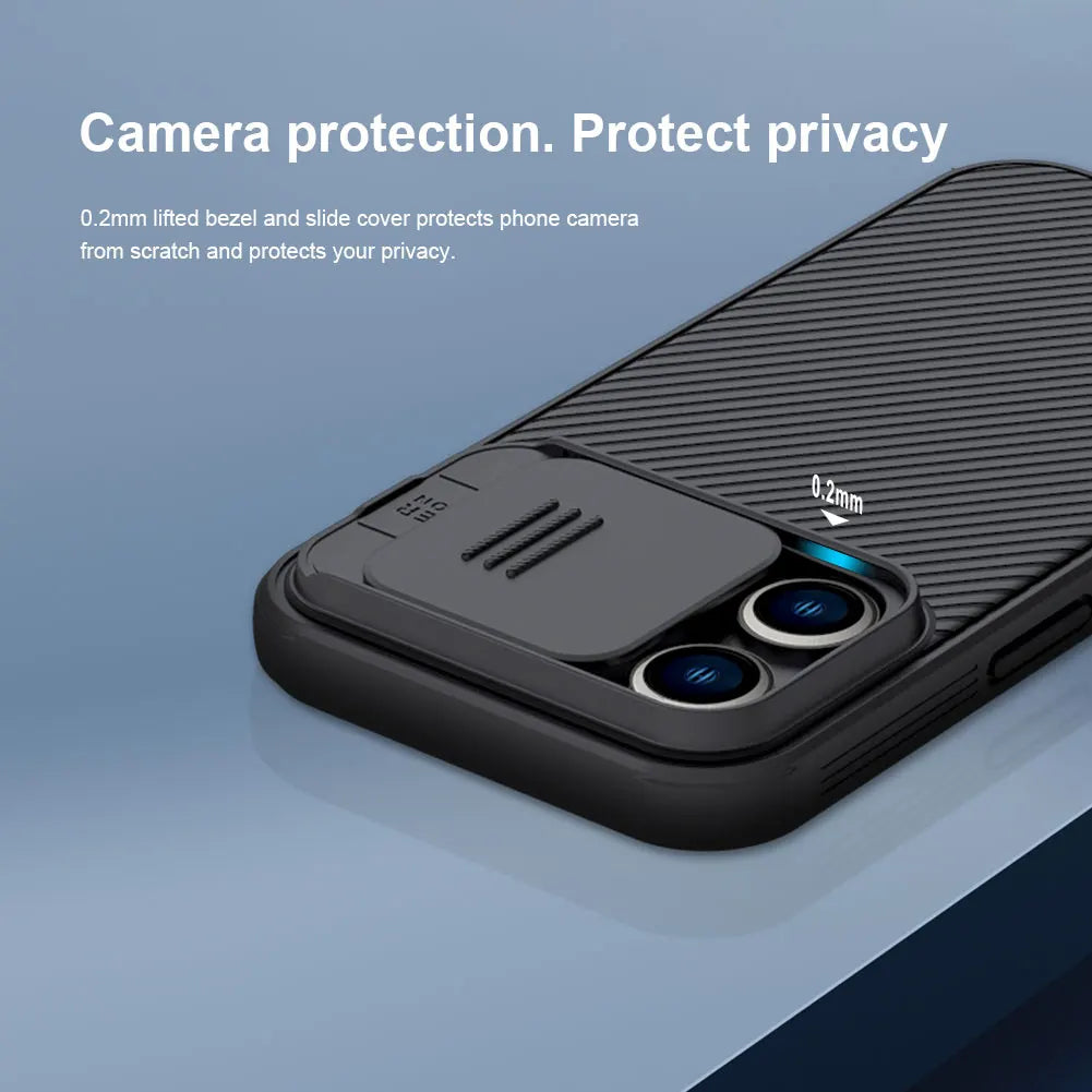 📱 Funda + Protector Pantalla iPhone 14 / 13 Pro Max | CP+Pro Vidrio + Funda | Nillkin