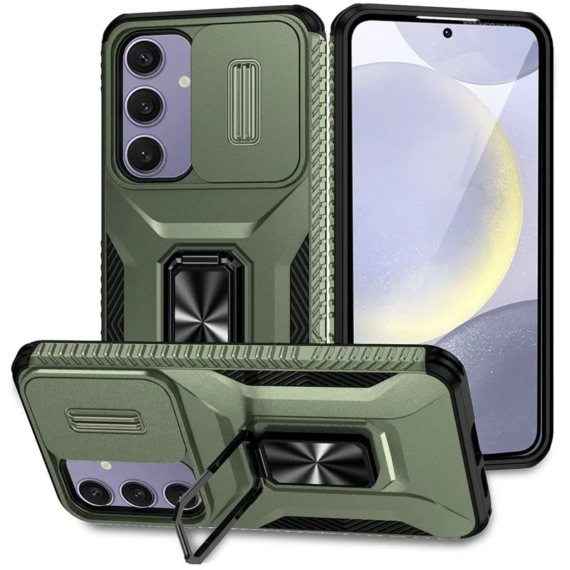📱 Funda Galaxy S22 Plus/S22 Ultra | Híbrida mate shockproof con refuerzo completo