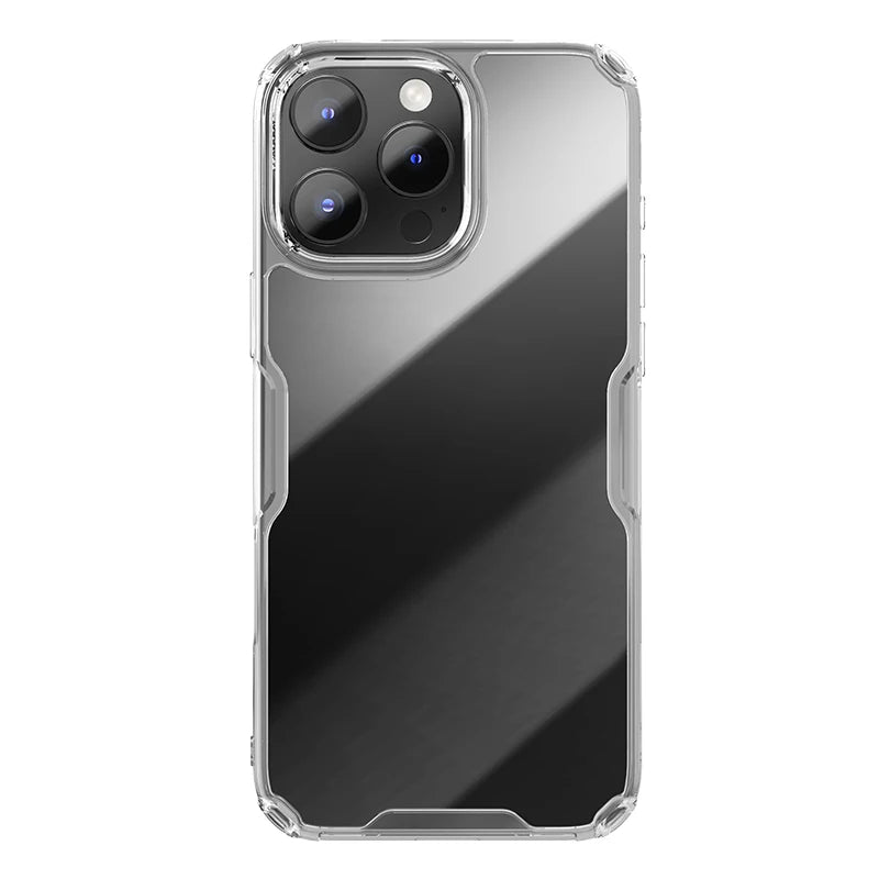 📱 Funda iPhone 16 Pro Max | Nature TPU Transparente Suave | Nillkin