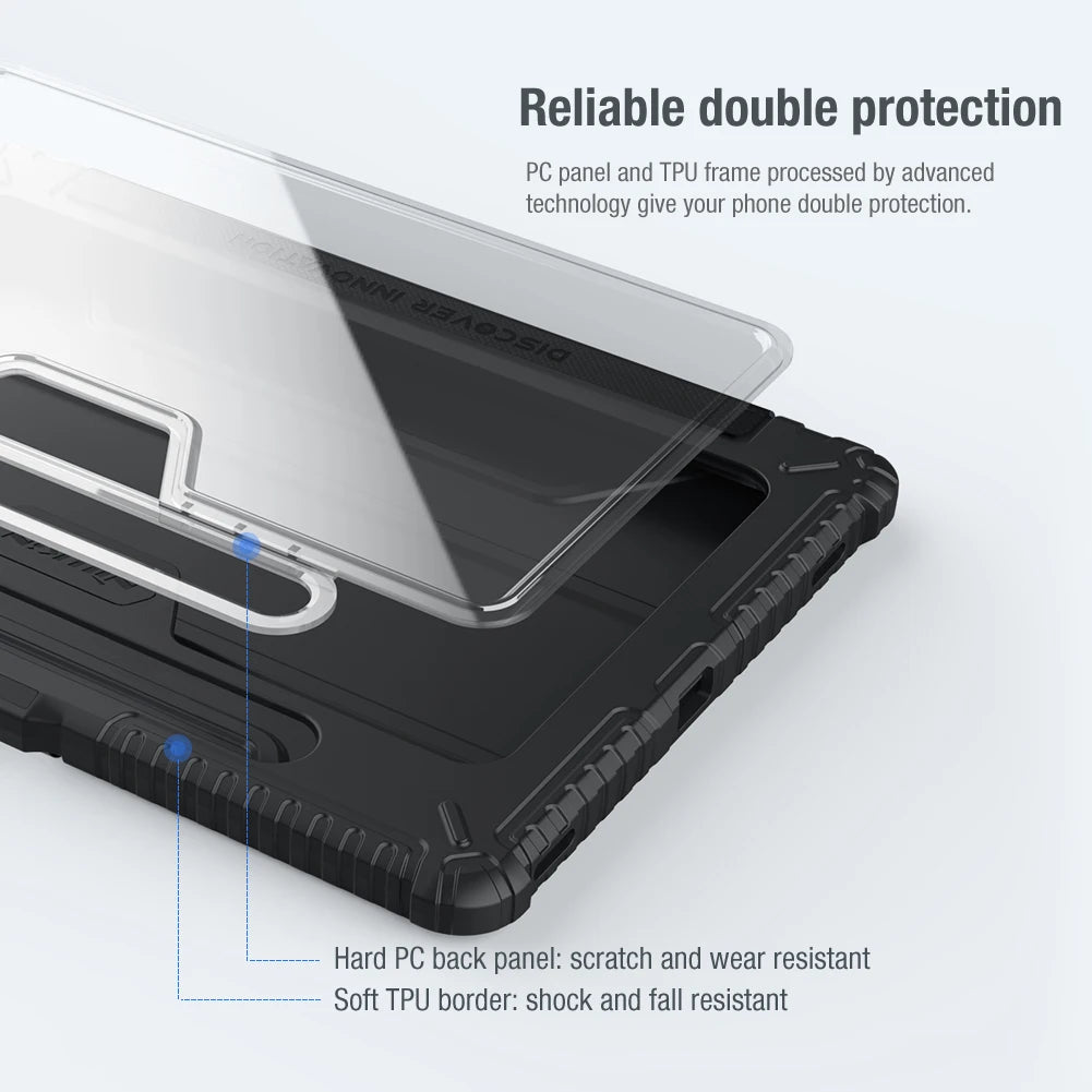 📱 Funda Galaxy Tab S8 5G Magnética con Protección Cámara y Porta Lápiz Nillkin