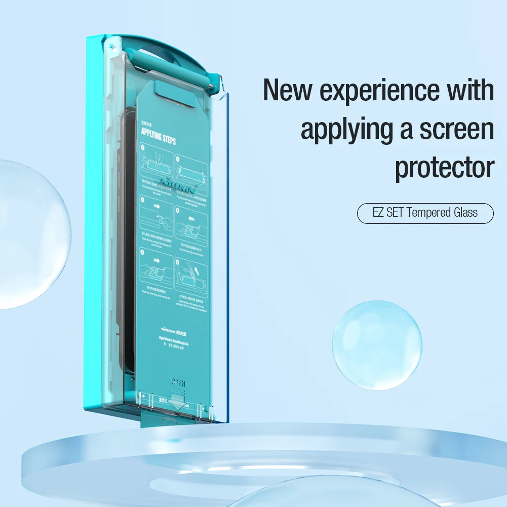 📱 Protector Pantalla iPhone 15 / 15 Pro / 15 Plus | EZ SET con Herramienta de Instalación | Nillkin