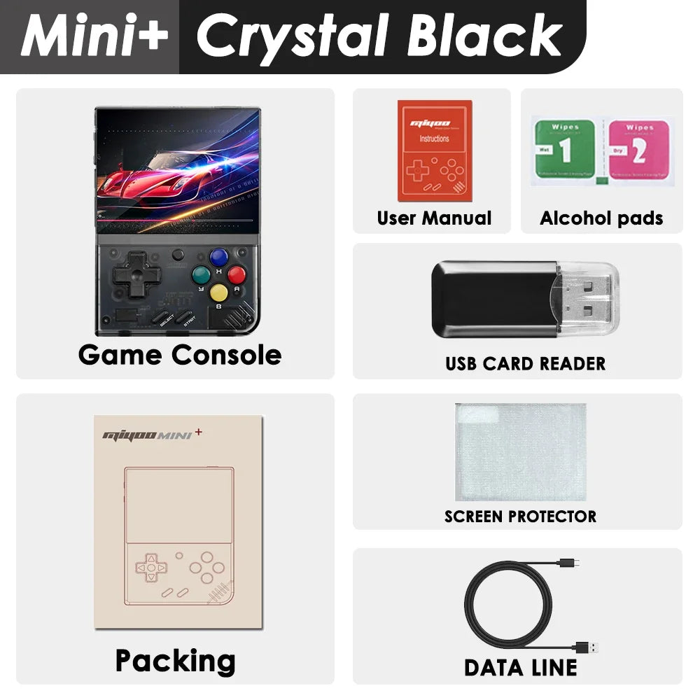 🎮 MIYOO Mini Plus V2 Consola Retro Portátil | Pantalla IPS | Sistema Linux