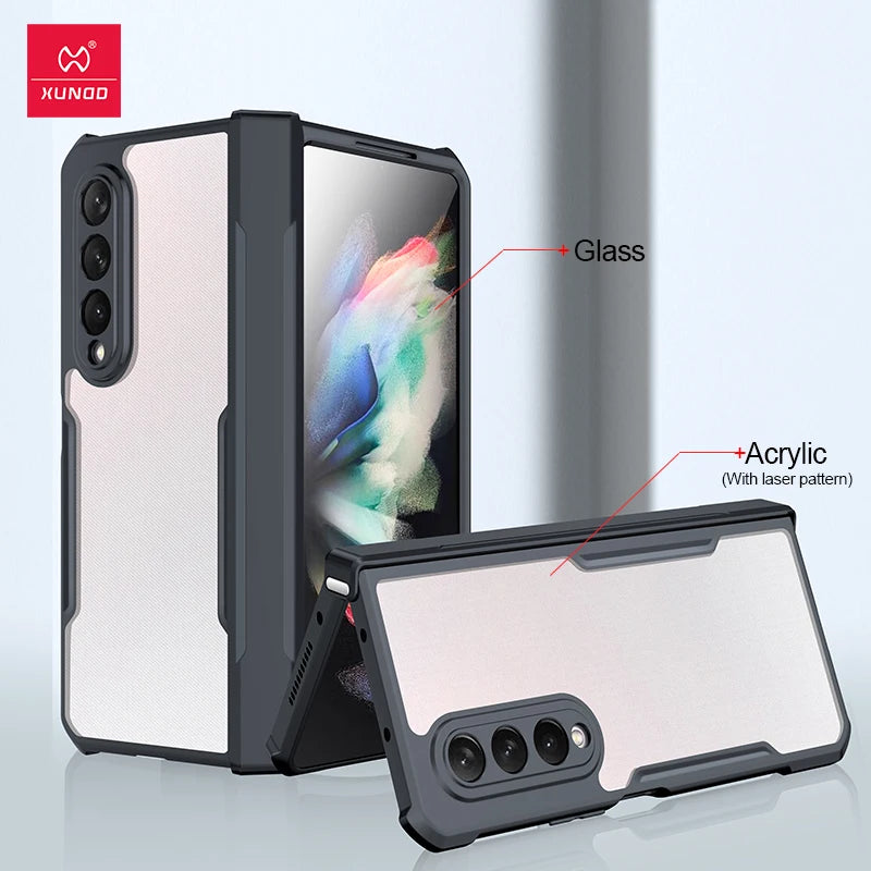 📱 Funda Transparente para Galaxy Z Fold 3 / 4 / 5 / 6