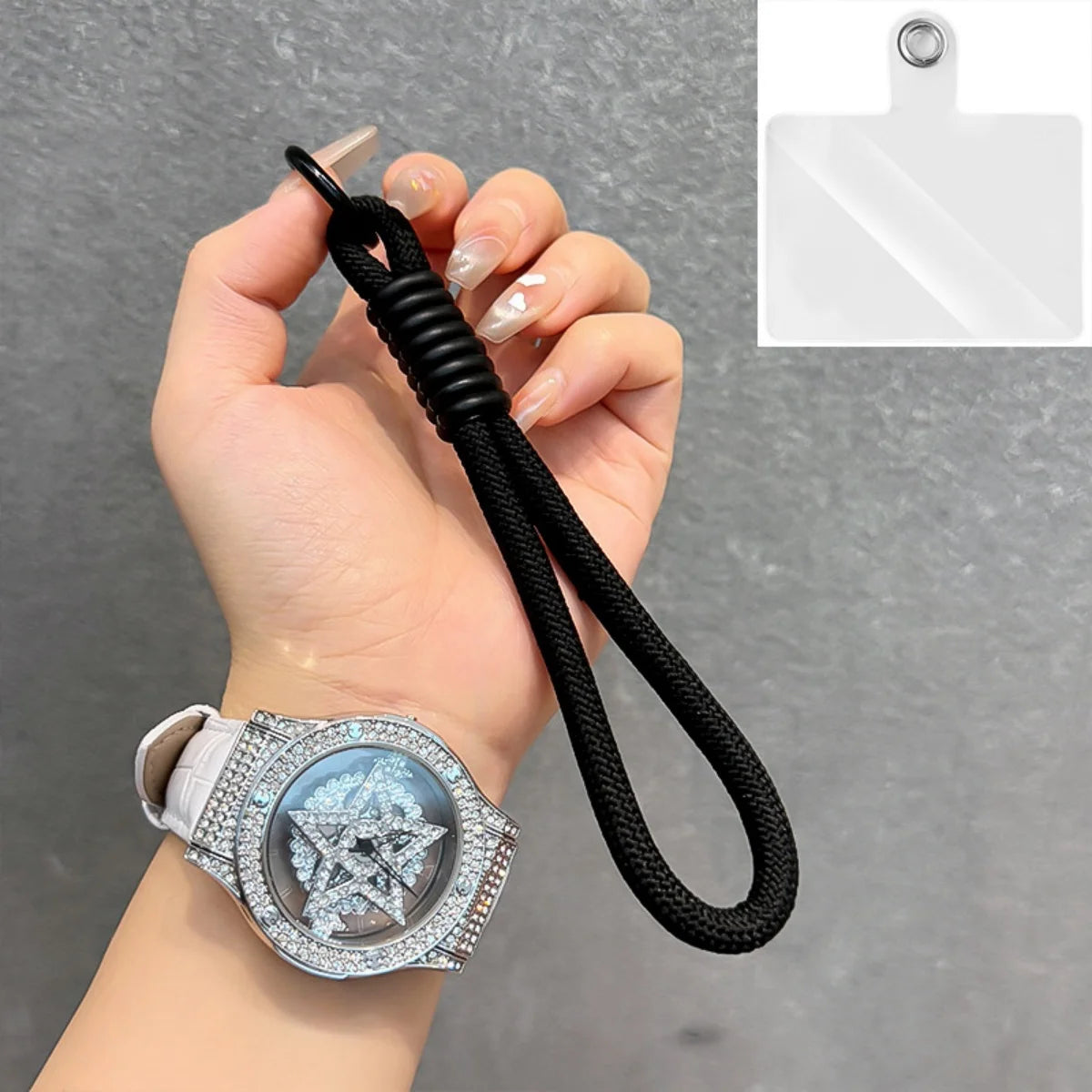 🎀 Pulsera Universal de Nylon – Correa para celular, cámara o llaves, ideal como regalo, resistente y versátil