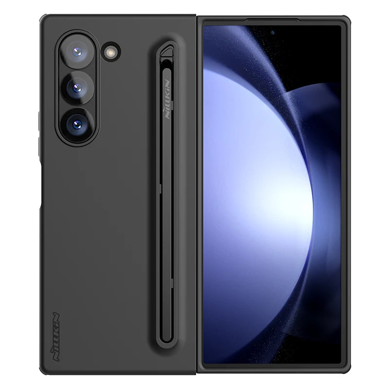 📱 Funda Galaxy Z Fold 6 5G | Silicona Líquida con Stylus y Antihuellas | Nillkin
