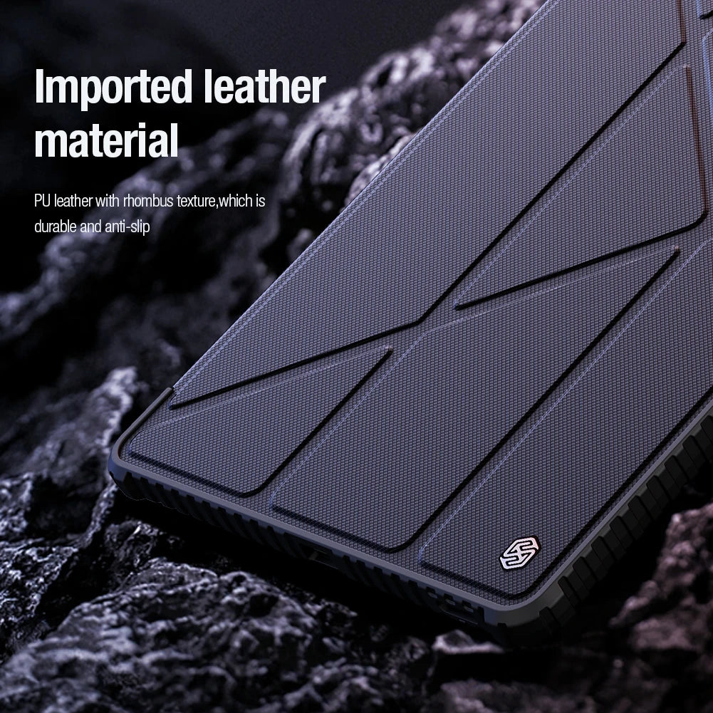 📱 Funda Galaxy Tab S9 FE+ Magnética con Protección Cámara y Ranura para Lápiz Nillkin