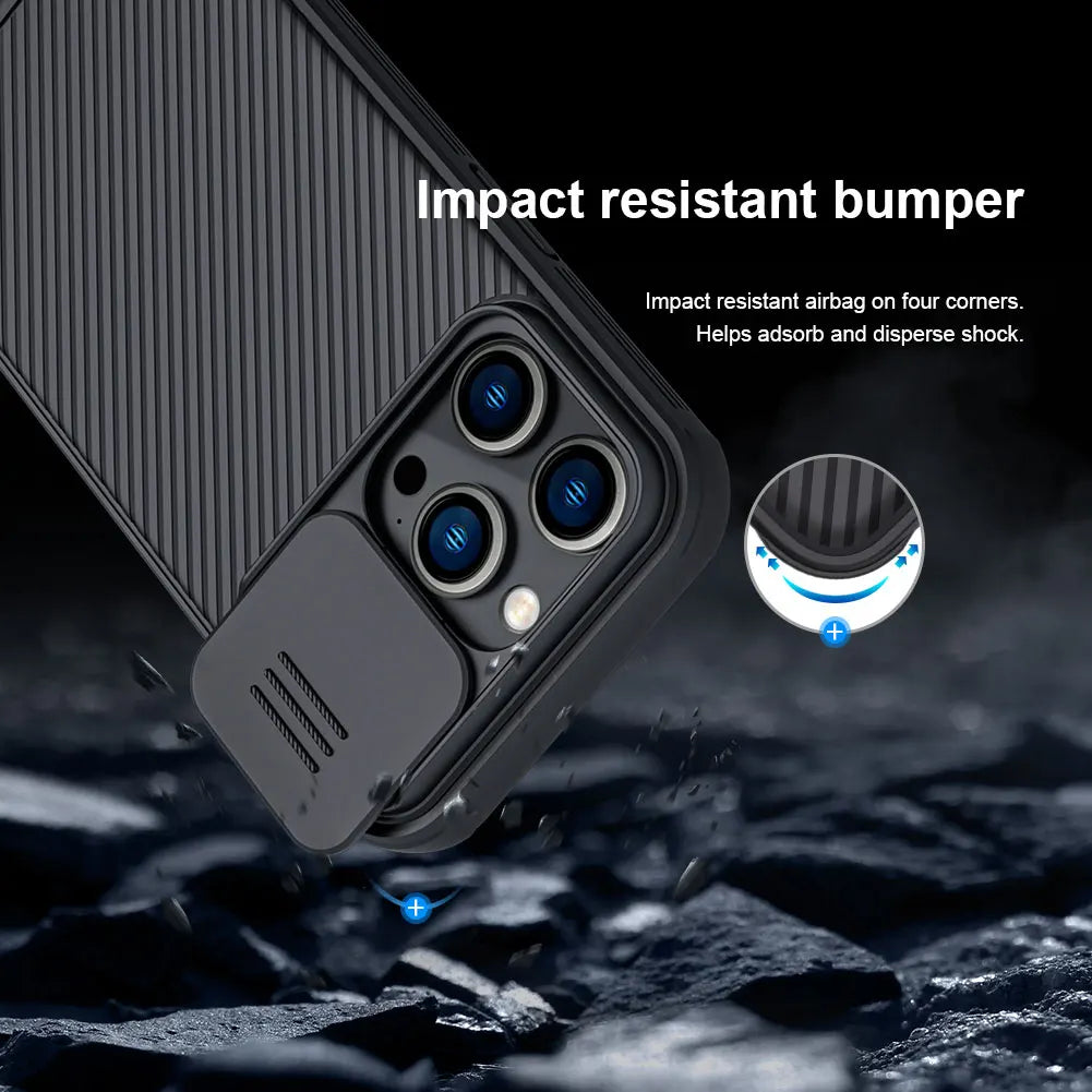 📱 Funda + Protector Pantalla iPhone 14 / 13 Pro Max | CP+Pro Vidrio + Funda | Nillkin