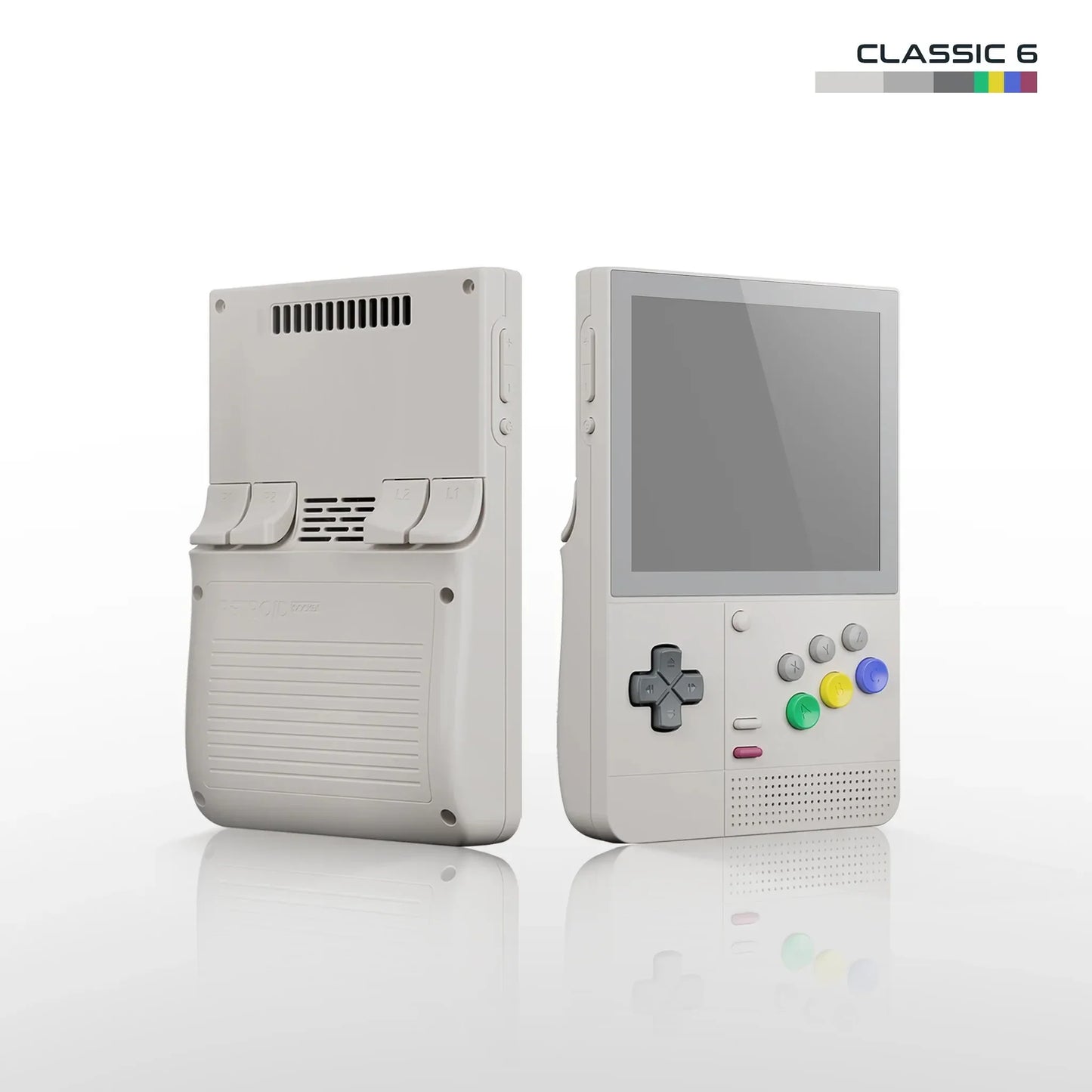 🎮 Retroid Pocket Classic Consola Portátil Retro | Pantalla AMOLED 3.92'' | Android 14 | Snapdragon G1 Gen2 | Refrigeración Activa | Carga Rápida