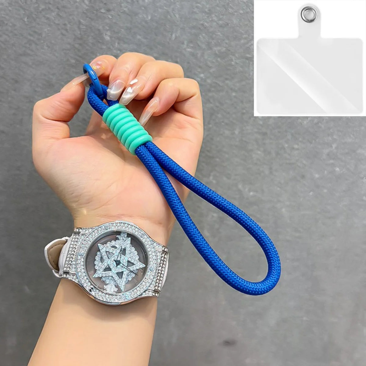 🎀 Pulsera Universal de Nylon – Correa para celular, cámara o llaves, ideal como regalo, resistente y versátil