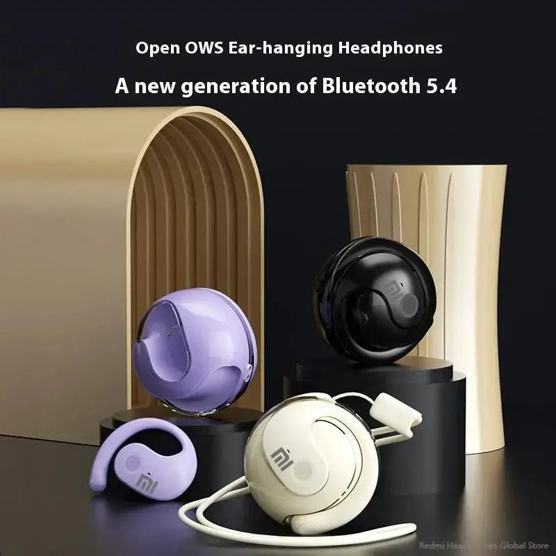 🎧 Xiaomi JM13 Auriculares abiertos OWS Bluetooth 5.4, llamadas en HD, subwoofer y altavoz incluidos