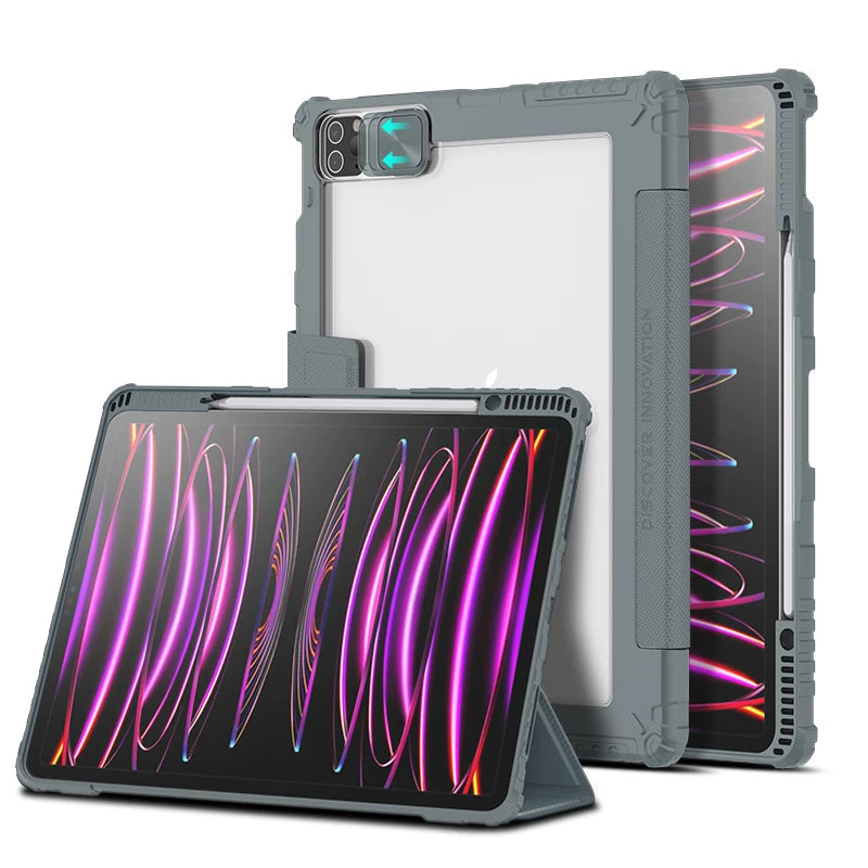 📱 Funda iPad Pro 12.9 2022/2021 Magnética para iPad Pro 11 2022/2021 con Protección de Cámara y Porta Lápiz Nillkin
