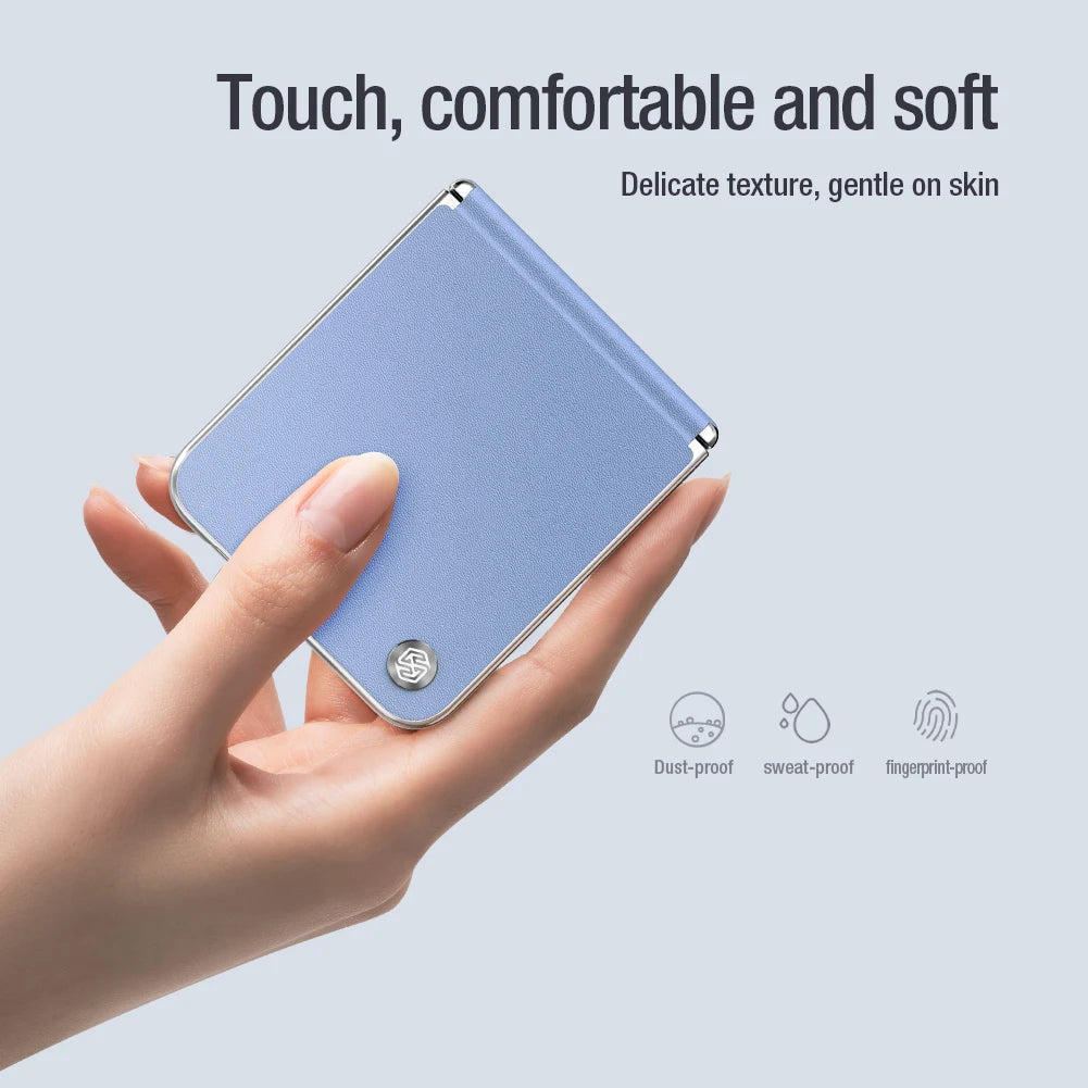 📱 Funda Galaxy Z Flip 6 5G | Cuero Premium Antigolpes Plegable | Nillkin